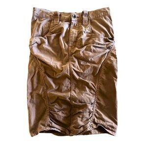 VTG Y2K Fornarina Italy Ruched Pencil Skirt